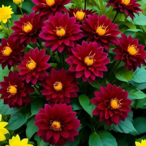 Георгин Вуцапо купить по цене от 327р. в интернет-магазине «Посадика» с доставкой почтой в в Новошахтинске и по всей России – [изображение №1].